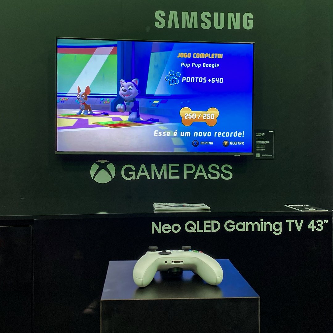 VEJA COMO JOGAR XBOX GAME PASS NA TV SAMSUNG QLED