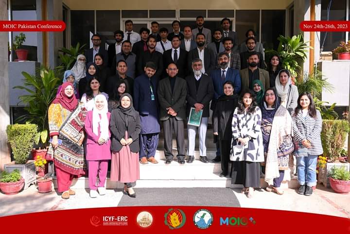 PakMOIC's tweet photo. Opening Ceremony of Model OIC Pakistan Conference was held on November 24th co-organized with @icyferc &amp; in partnership with @IOFS_KZ &amp; @IRSIslamabad as a pre-COP28 initiative to advocate for the first ever collective climate policy for @OIC_OCI States. https://t.co/ZhUpWi1Z1z https://t.co/wu61McvlWd