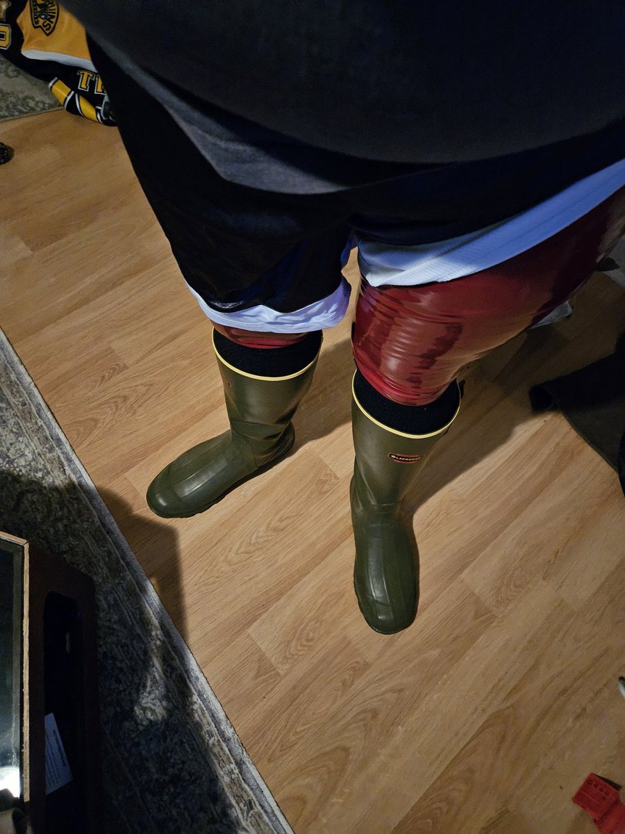 Real rubber hours last night.