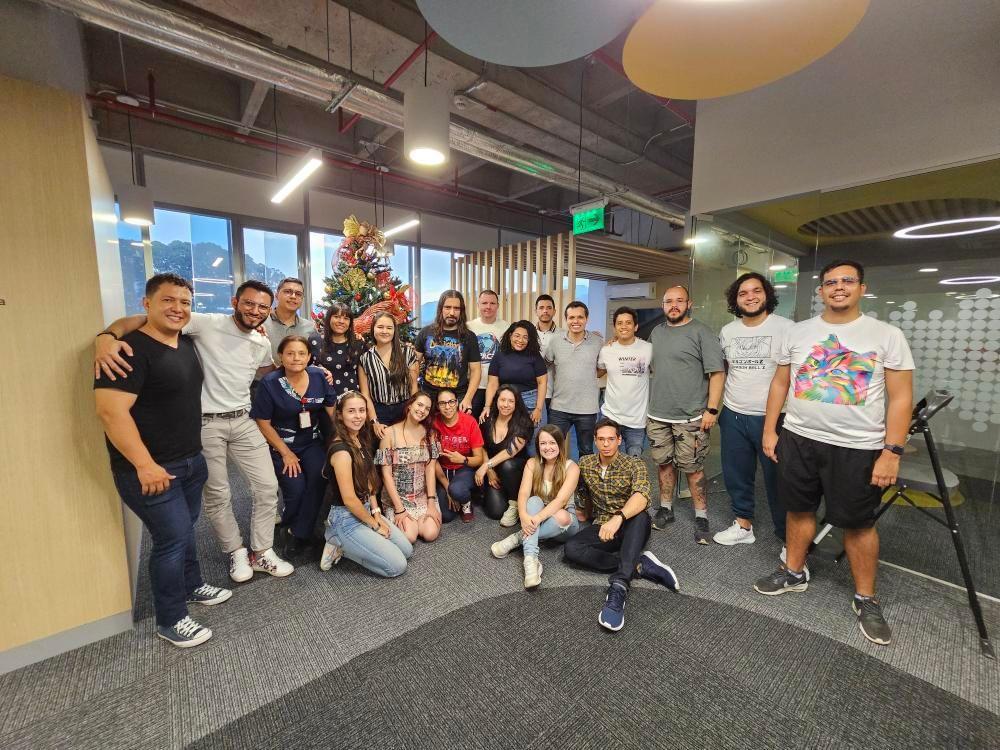 EPAM_Colombia's tweet photo. Let the best season begin at #EPAMColombia!
Wrapping up 2023 with the best attitude!
#ProudEPAMers https://t.co/QGgxwxFqtk