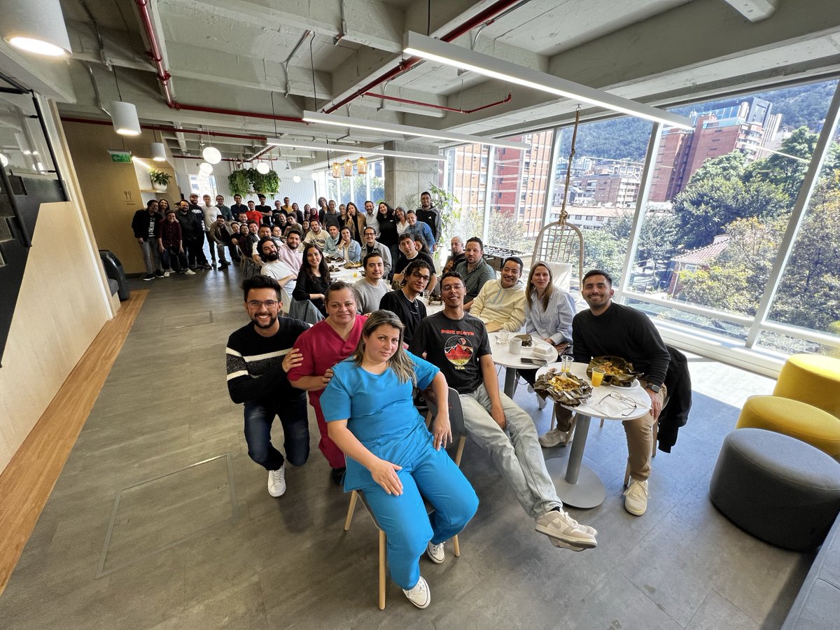 EPAM_Colombia's tweet photo. Let the best season begin at #EPAMColombia!
Wrapping up 2023 with the best attitude!
#ProudEPAMers https://t.co/QGgxwxFqtk