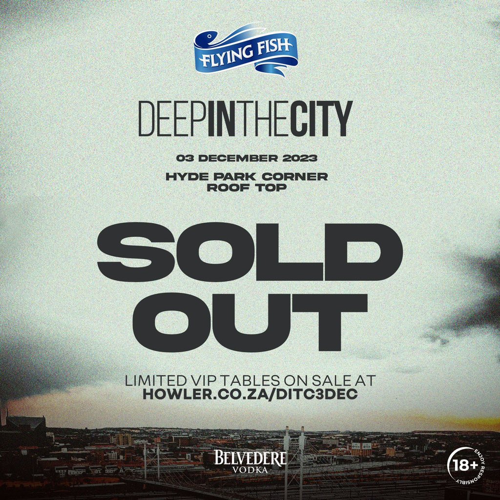 deep_inthecity's tweet image. Deep In The City 

SOLD OUT. 

NO TICKETS AVAILABLE AT THE DOOR ⛔️
 
#DeepInTheCity