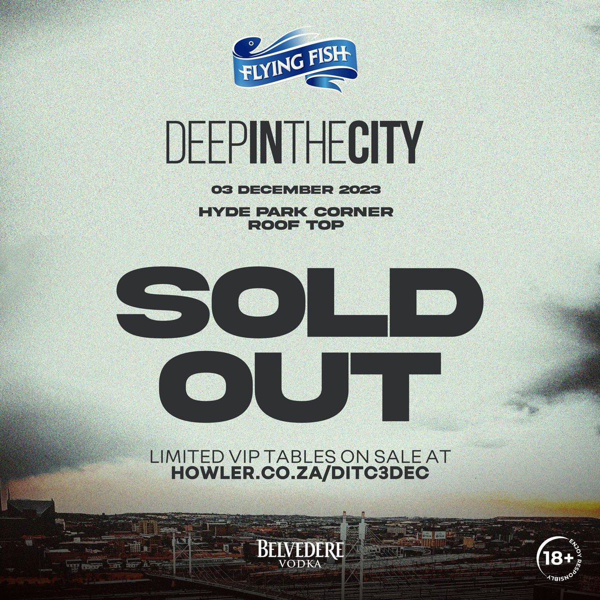 Deep In The City SOLD OUT. NO TICKETS AVAILABLE AT THE DOOR ⛔️ #DeepInTheCity