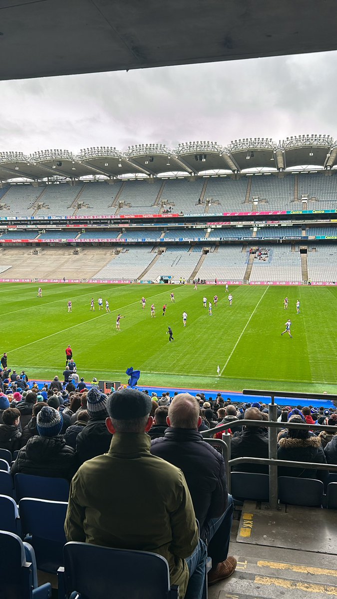At the cracker today that is of course Naas v Kilmacud Croked here in the Leinster Final at Croke Park