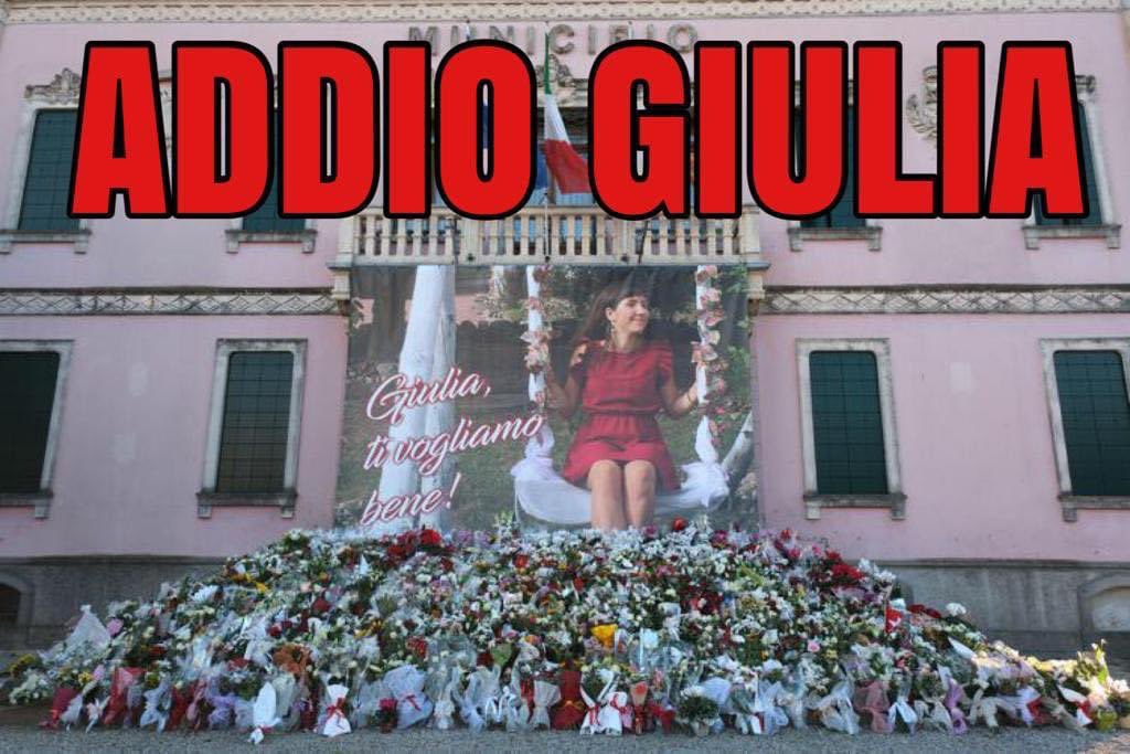 ⚫️⚫️⚫️ Martedì alle 11 nella basilica di Santa Giustina a Padova diremo addio a Giulia Cecchettin.

Per l’intera giornata, in tutto il Veneto sarà lutto regionale. Chiedo a tutte le istituzioni di osservarlo, esponendo anche la bandiera a mezz’asta.