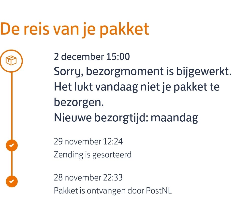 Gerthix's tweet photo. @PostNL https://t.co/m2ZGwdJmsx