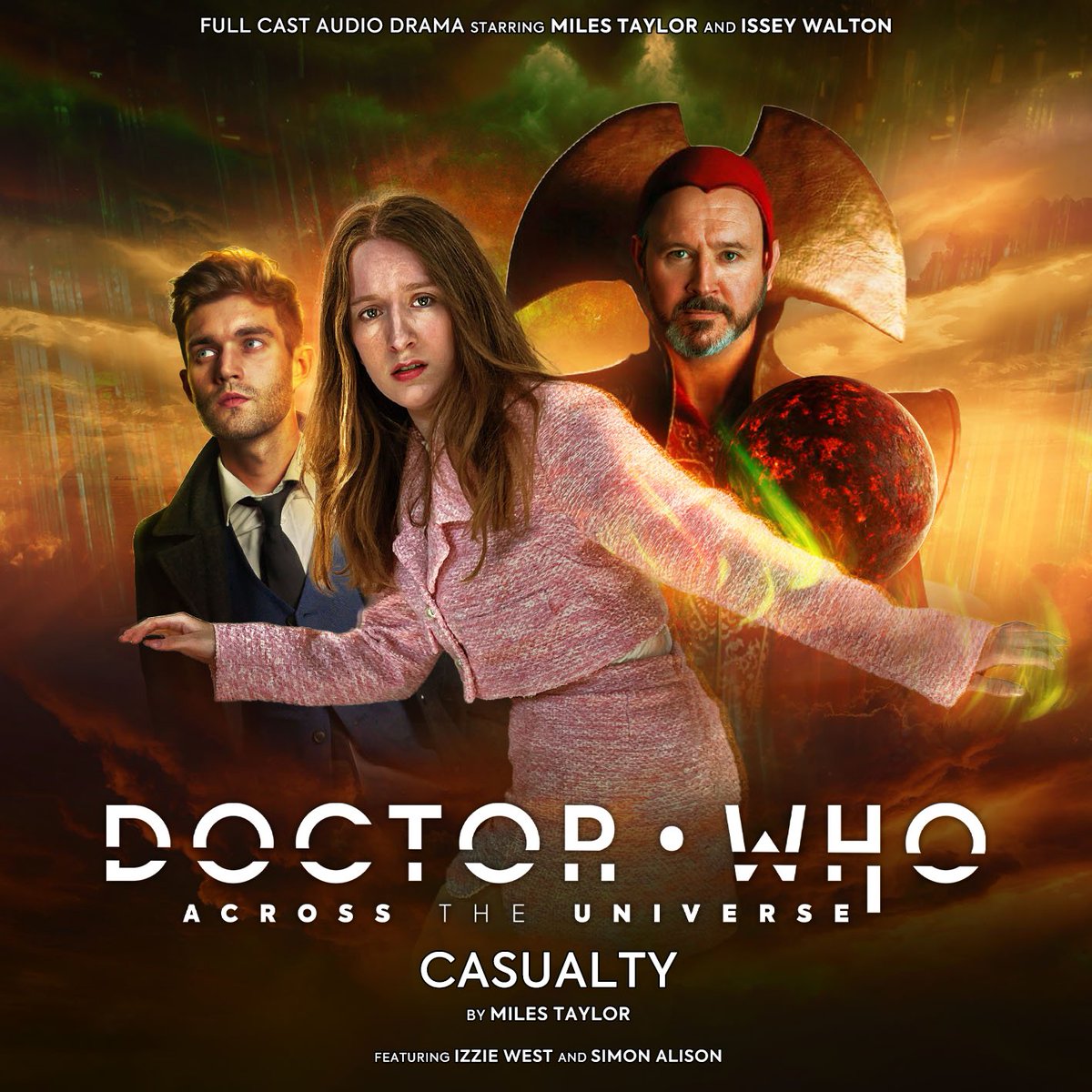 taylordvision's tweet photo. ✨Not long now...✨

#DoctorWho #AcrosstheUniverse Series 5 begins in a few hours time! Featuring @isseywalton, @simonalison, @orangefunk_, @joshryancarr and a wealth of others in tonight’s season opener, premiering on YouTube at 7PM GMT: https://t.co/wG6h7D2w1G

DON'T MISS IT!🔔 https://t.co/AIJno3Y6ab