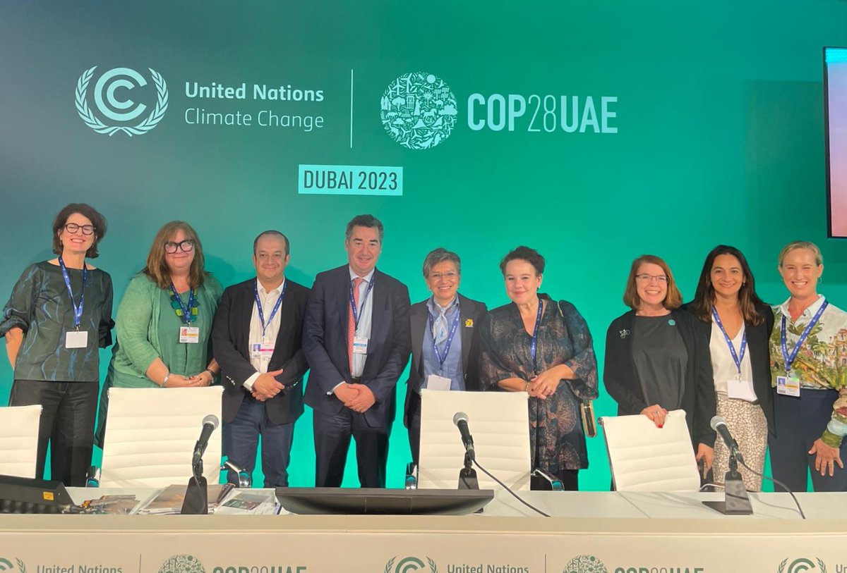 Thank you to all our speakers at the #COP28 side- event: 

'Walking and Cycling Policies, Investments, and inclusion in NDCs for Climate, Health and Equity'.

We are promoting walking and cycling in the fight against climate change! 🚶🚲