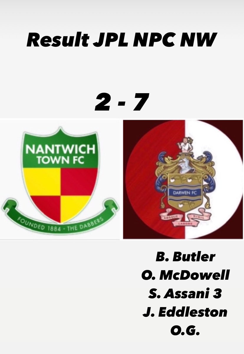 darwenfc_u23s's tweet image. Great performance earlier away @TheDabbers U16s. Desire, intensity and togetherness. Great to see how clinical we were today. Consistency is key. Thanks to Nantwich for hosting. Good luck for the rest of the season.