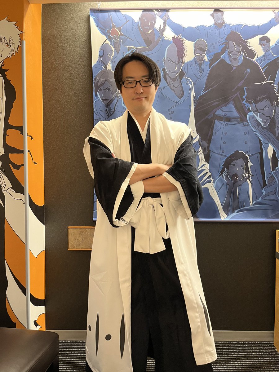 BLEACH【ホテルニューオータニ/隊長風バスローブ】 隊長風バスローブ着心地良い！！！ マジでこれは買いです