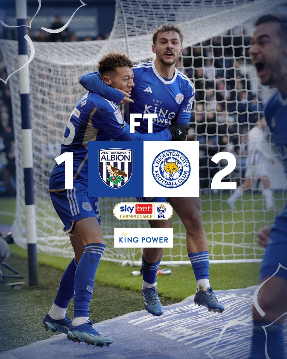 A HUGE away win!!! 🦊

Delivered by <a href="/KingPowerhq/">KingPowerOfficial</a> 

#WBALEI