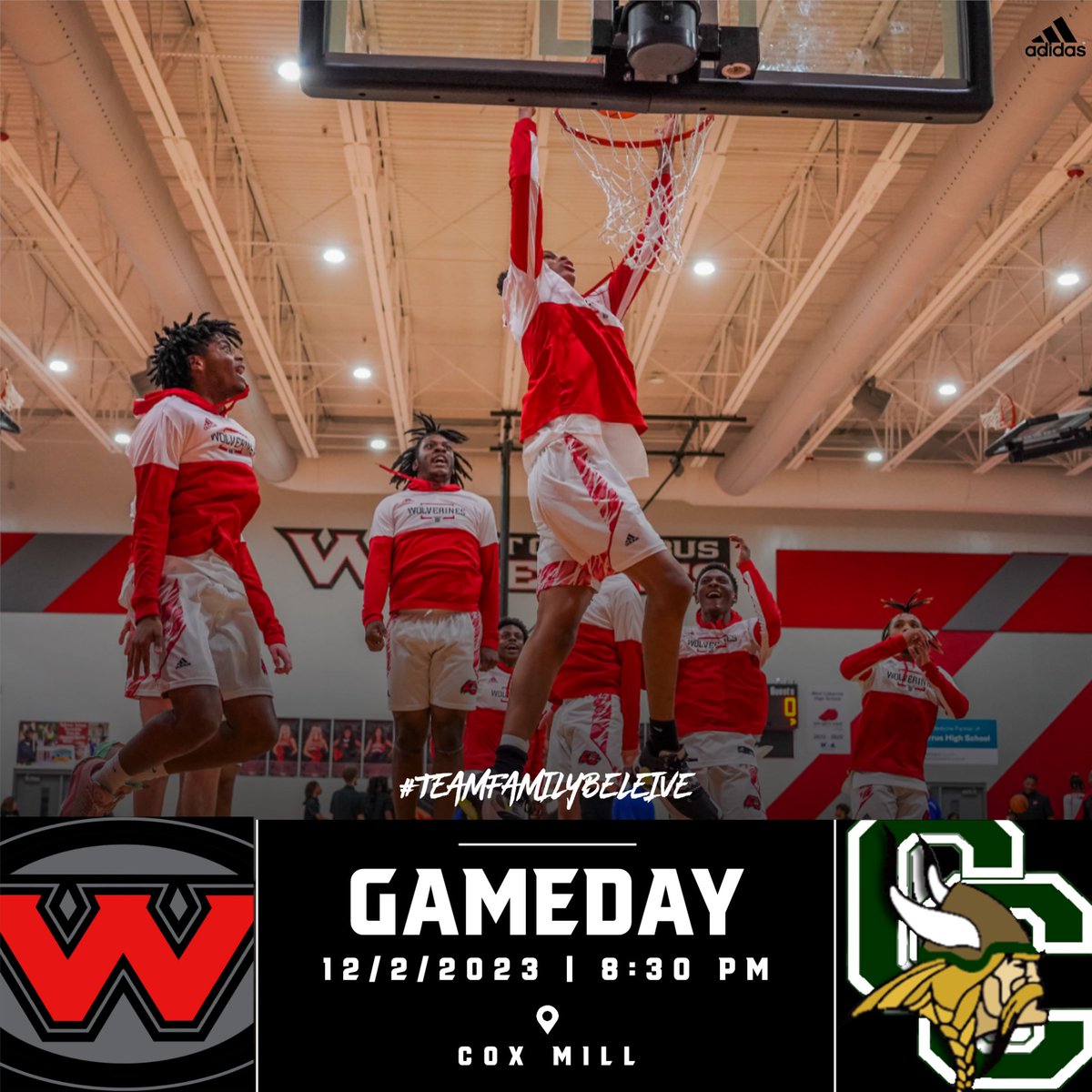 West Cabarrus MBB (@westcabmbb) on Twitter photo π¨ Red Alert GameDay π¨
π : Central Cabarrus
ποΈ : 12/2/23
β : 8:30pm
π: Cox Mill HS
#TeamFamilyBelieve
<a href="/westcabsports/">π΄@π¬ππ¨π©ππππ¨π₯π€π§π©π¨β«οΈ</a> @GM4Sports π¨ Red Alert GameDay π¨
π : Central Cabarrus
ποΈ : 12/2/23
β : 8:30pm
π: Cox Mill HS
#TeamFamilyBelieve
<a href="/westcabsports/">π΄@π¬ππ¨π©ππππ¨π₯π€π§π©π¨β«οΈ</a> @GM4Sports