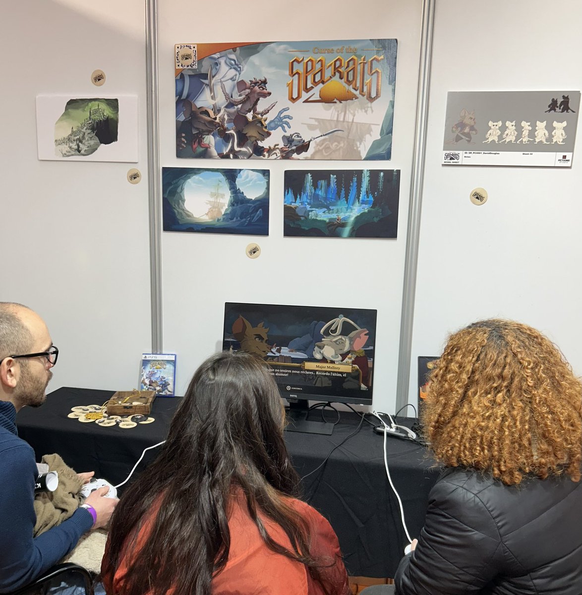 Estem abordant el <a href="/SagaSaloGaming/">SAGA Saló del Gaming</a>! 🏴‍☠️ Que tremoli la Flora Burn, que tenim un munt de nous tripulants! 

Veniu a probar Curse of the Sea Rats al nostre stand 👀 #SAGA23 #Sagasalodelgaming