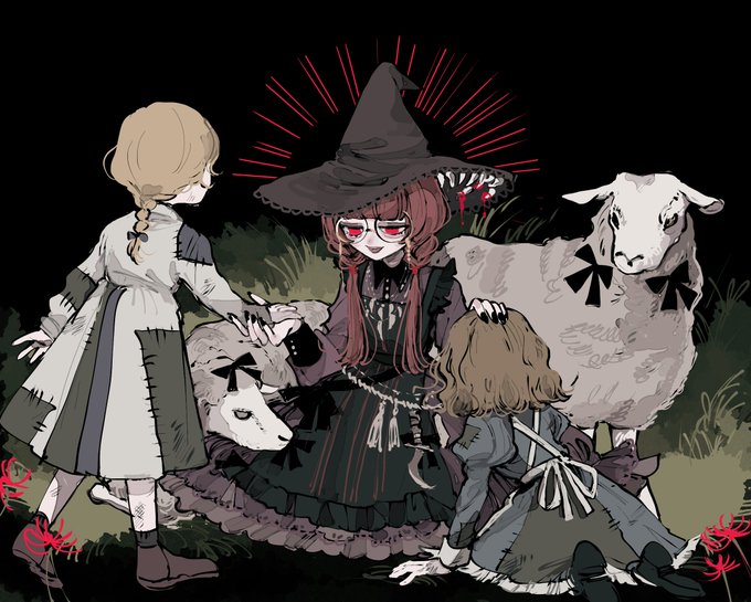 「brown hair sheep」 illustration images(Latest)