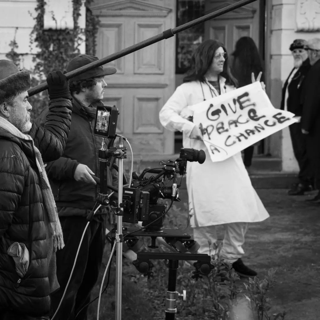 stuarthampton's tweet photo. Another big day at The Velvet Chapel filming two more scenes for our production with Kevin Allen and Tinopolis ✨️🌟✨️🌟
photos by Joe White

#art #artist #kevinallen #tinopolis #JohnLennon #thevelvetchapel #movie https://t.co/FeekNjj3yK