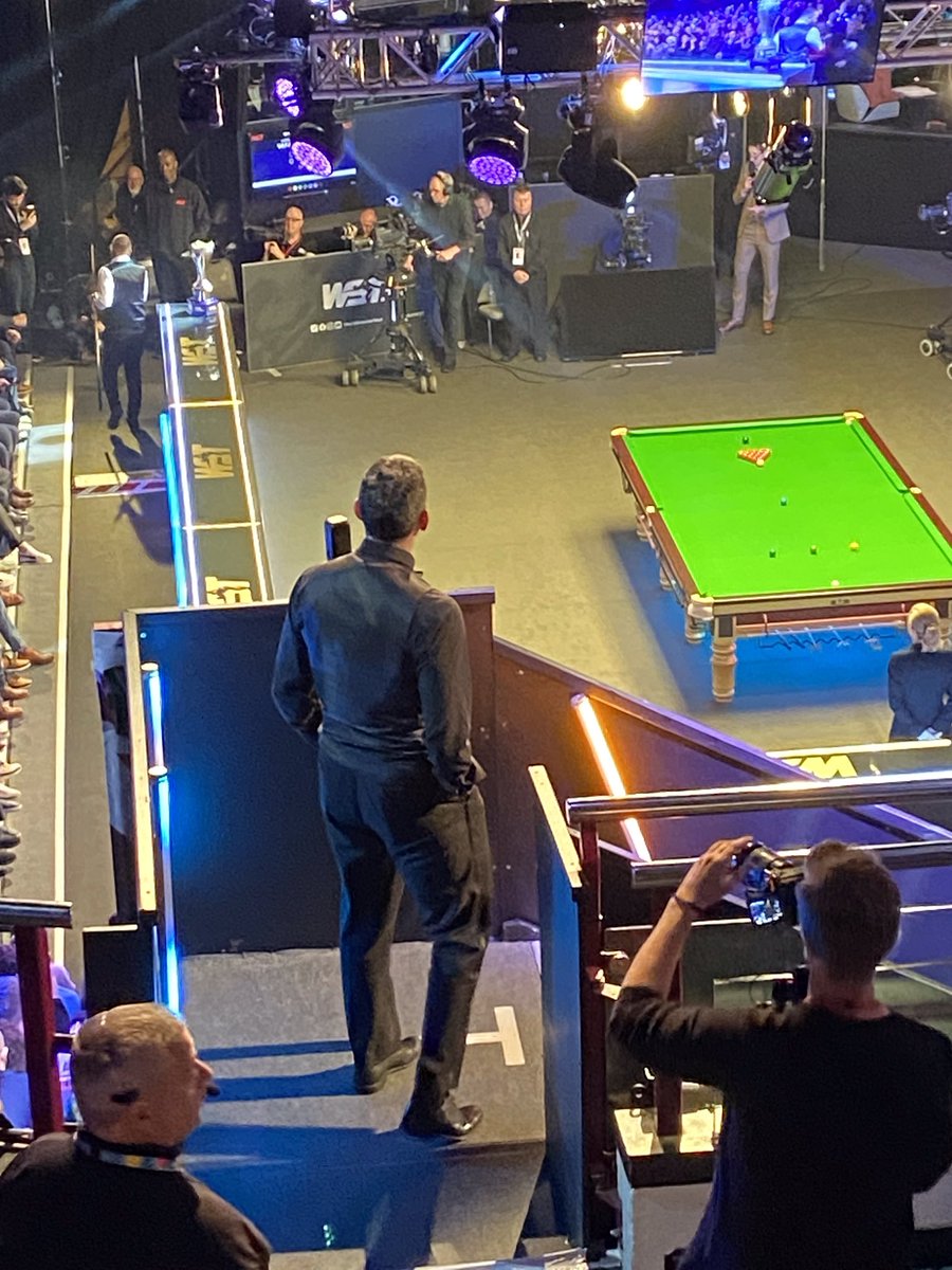 Nothing like sitting amongst a totally biased Ronnie O’Sullivan worshipping audience 🥰😝 👑 #ronnieosullivan #ukchampionship #snooker