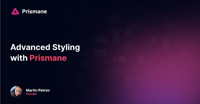 prismaneui's tweet photo. 🚀 Elevate your styling game with Prismane's latest tutorial blog post! 💅 

Learn how to wield powerful shorthand props, CSS theme variables, and effortlessly customize your components. ✨

 Dive into the world of hassle-free styling. 🎨

#reactjs #opensource #webdevelopment