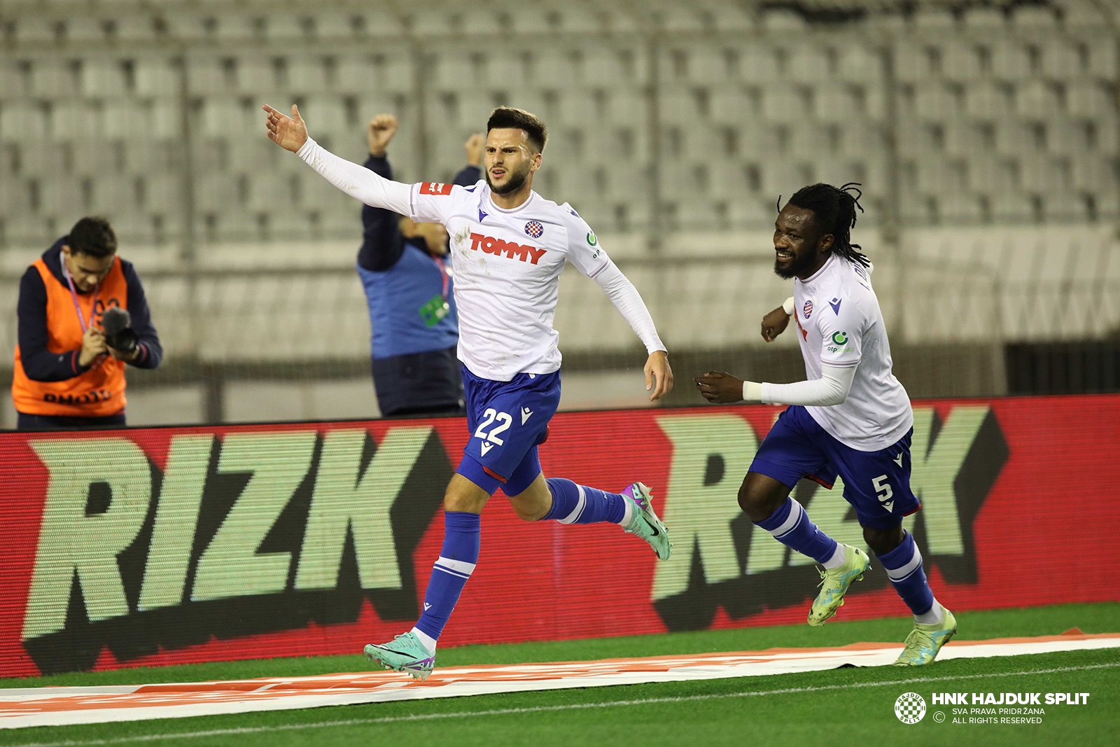 HNK Hajduk Split on X: Kraj prvog dijela na Poljudu: Hajduk