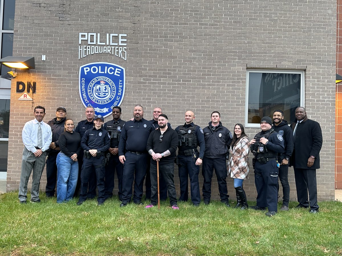 KUPD is proud to announce the retirement of Lt. Simko and Ptlm Spagnola. Both served the Kean community proudly and the KUPD family is going to miss them! Best of luck to both with their further ventures!