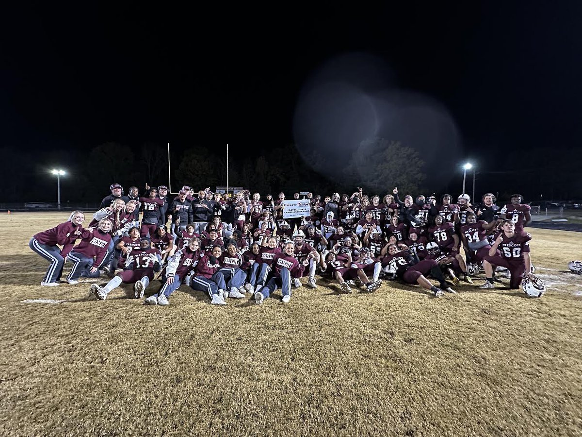 ArkActAssn's tweet photo. Congratulations to Booneville and Prescott as they have earned the @everettbuickgmc ride to the finals as they each picked up wins in the 3A semis last night! https://t.co/kEhfx20NMO