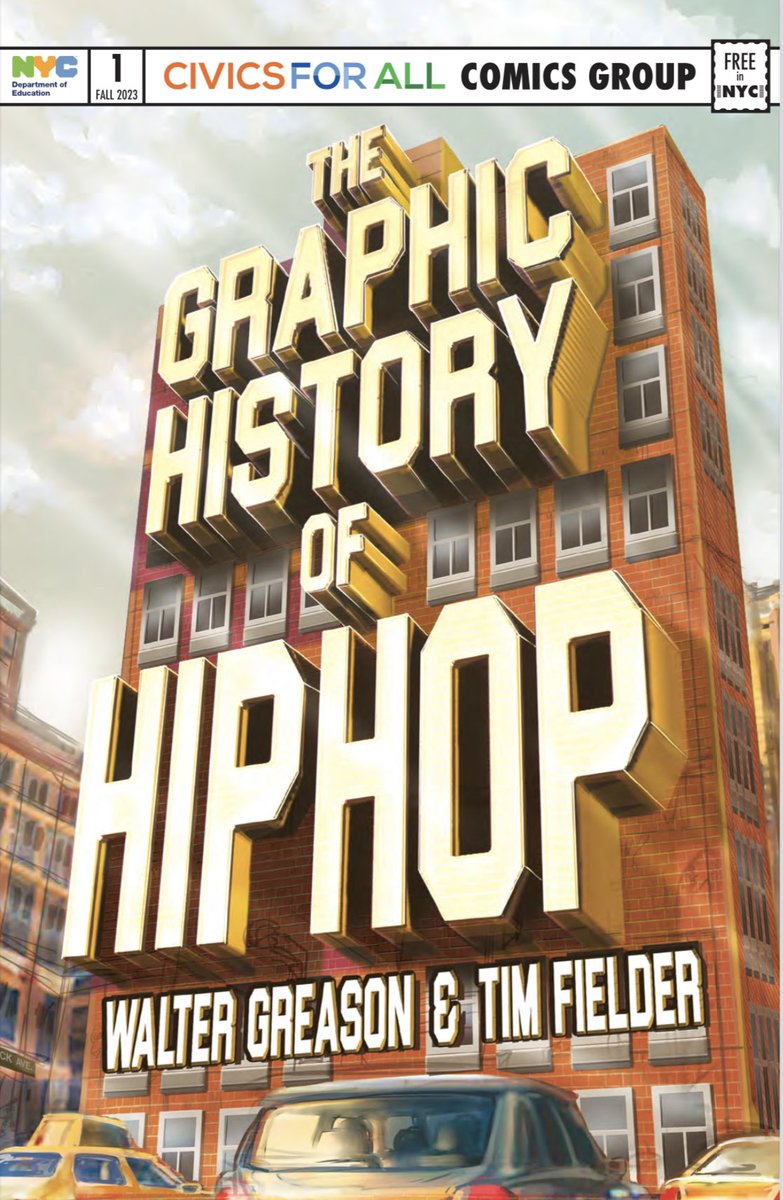 Stop by the @ZinnEdProject booths (100 & 102) at #NCSS2023 to pick up FREE copies of NYC Department of Social Studies & Civics’ CIVICS FOR ALL COMICS GROUP COMICS. Also, I hear @WalterDGreason & @Dieselfunk will be there to sign copies of THE GRAPHIC HISTORY OF HIP HIP #1 today!