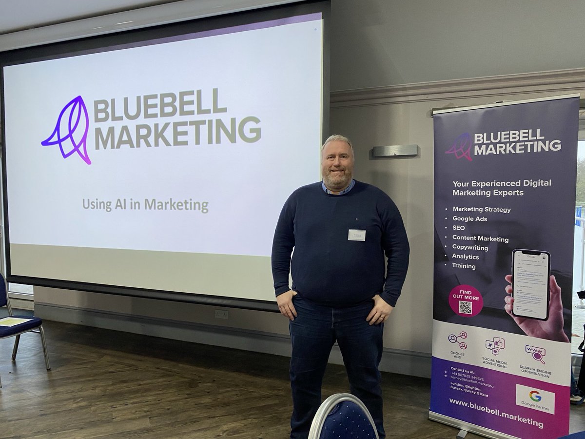 Great event with ⁦<a href="/mimsdavies/">Mims Davies MP</a>⁩ and <a href="/barney71/">Barney Durrant</a> discussing how AI is changing the way we do marketing.