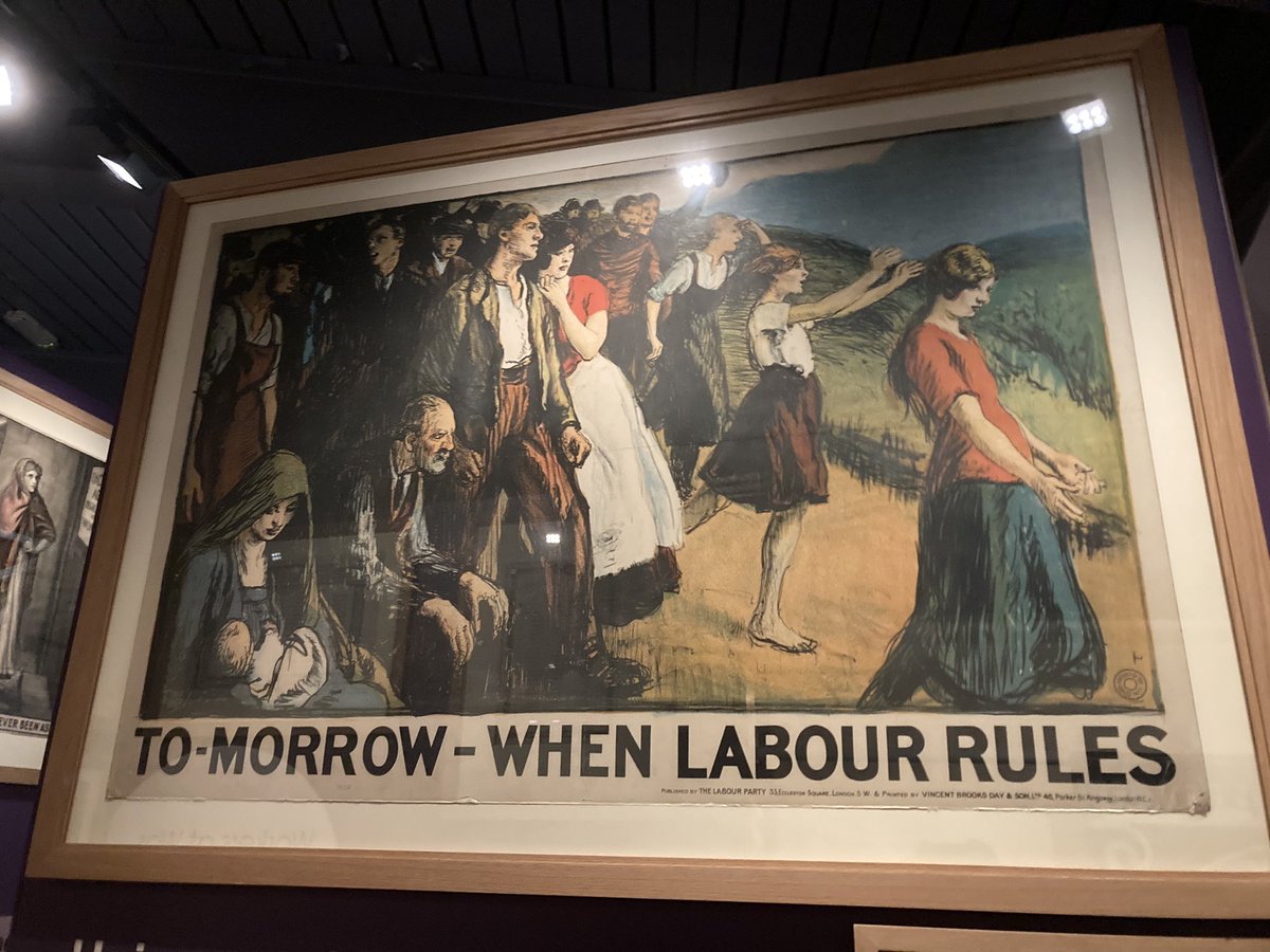 RTHondavehanson's tweet photo. Good event today at people’s history museum in Manchester to discuss  1923 election and forming  of the first labour administration - -a chance to look at  exhibits on site ,ideal for the political history nerd - all below from the December 1923 contest 100 years ago this week https://t.co/tAK5jzYbtm
