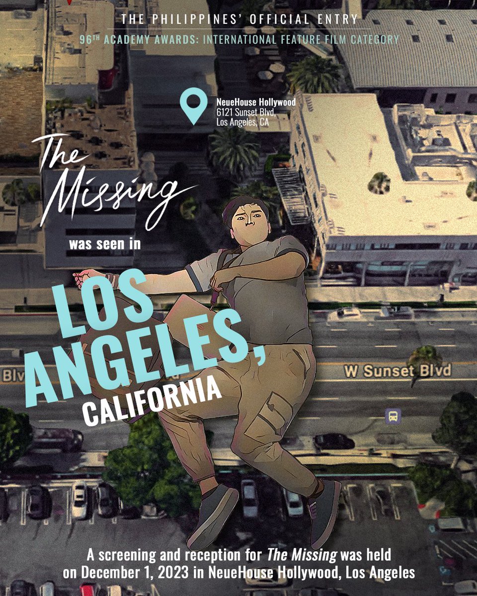 I DON'T THINK WE'RE IN MANILA ANYMORE. #TheMissing #ItiMapukpukaw just held a screening and reception at the NeueHouse Hollywood Screening Room in Los Angeles, California with Writer-Director-Animator Carl Joseph Papa (@carljpapa). #Oscars #FYC