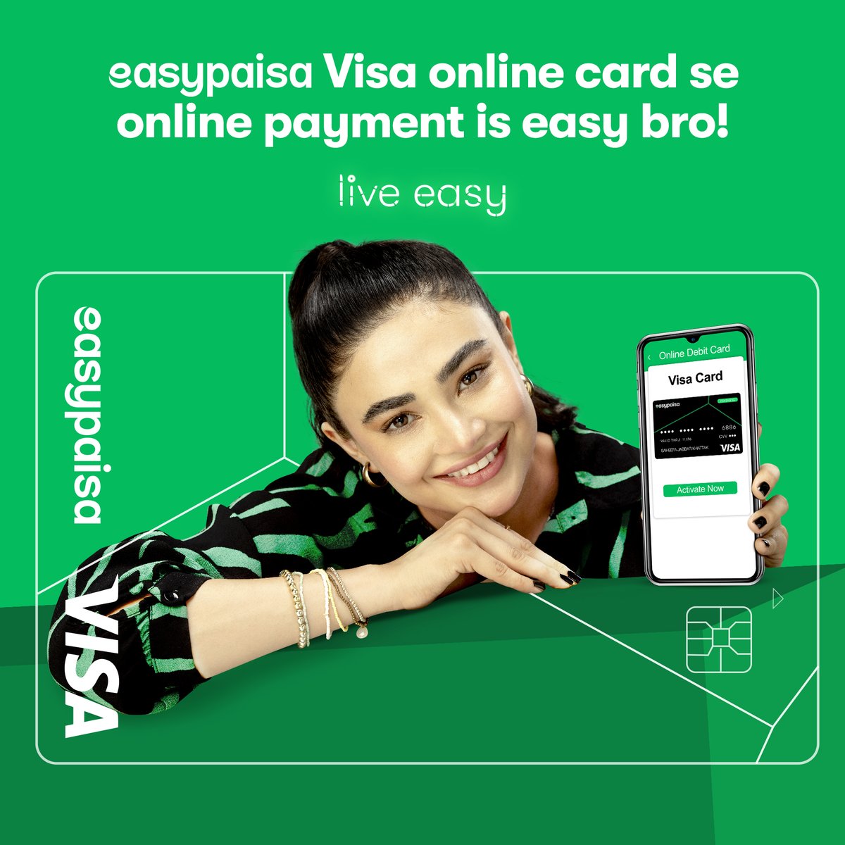 easypaisa's tweet photo. Pay on the go like a pro! π€
Abhi easypaisa Visa online card activate karo aur secure online payments kartay jao! ππ€
Activate now: https://t.co/vphuPitnSN
#easypaisa #easybro #liveeasy https://t.co/Bxfx0Ymf4s
