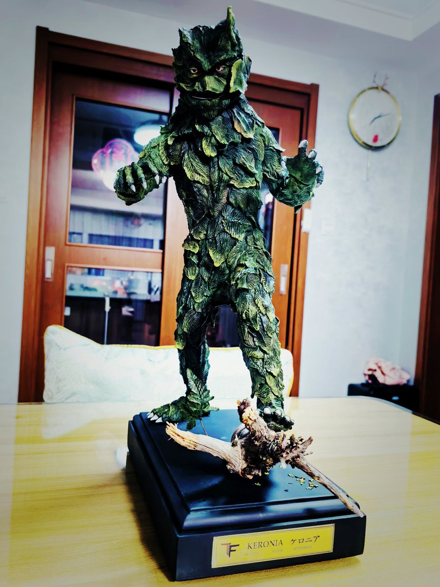 蘇生工房3onの吸血植物 ケロニア
苏生工坊3on 吸血植物 凯洛尼亚
#ウルトラマン 
#特撮 
#怪獣 
#蘇生工房3on 
#ワンフェス 
#円谷プロ
<a href="/3on66511580/">蘇生工房3on</a>