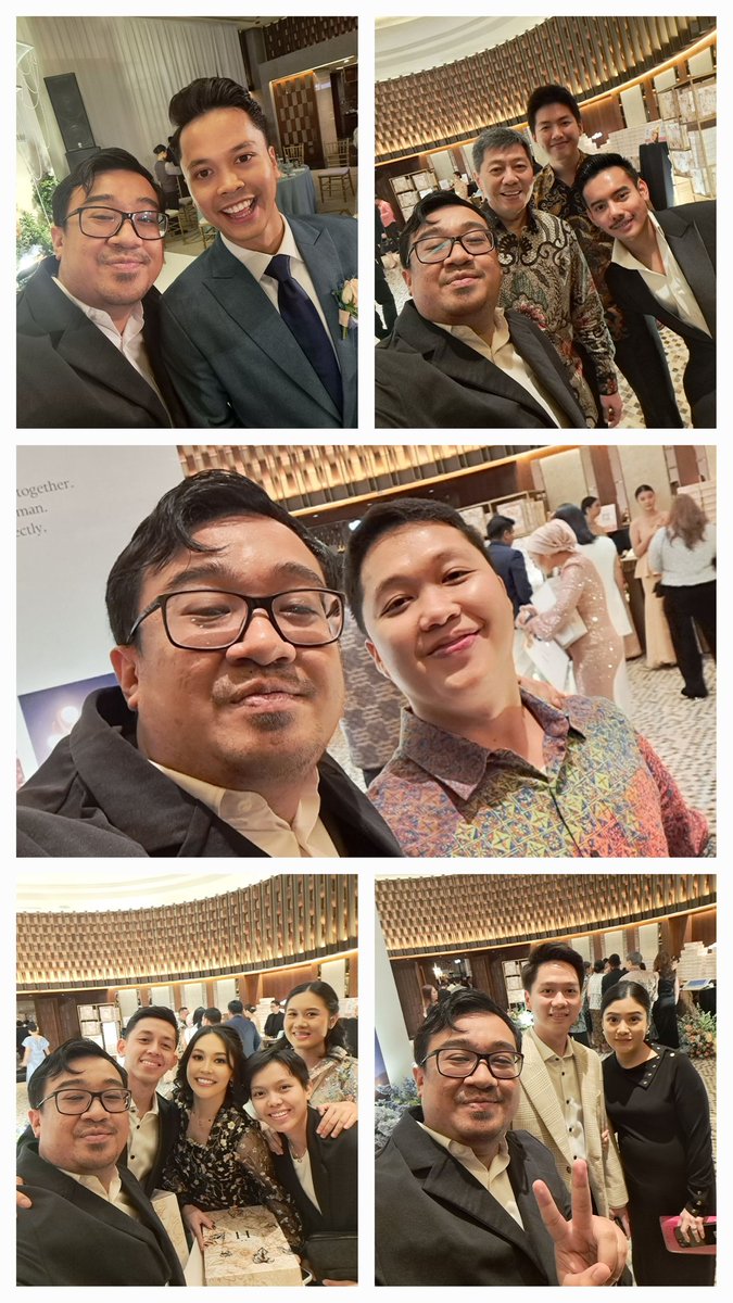 Paling seneng, akhirnya bisa foto sama yang tengah. 🤣🤣