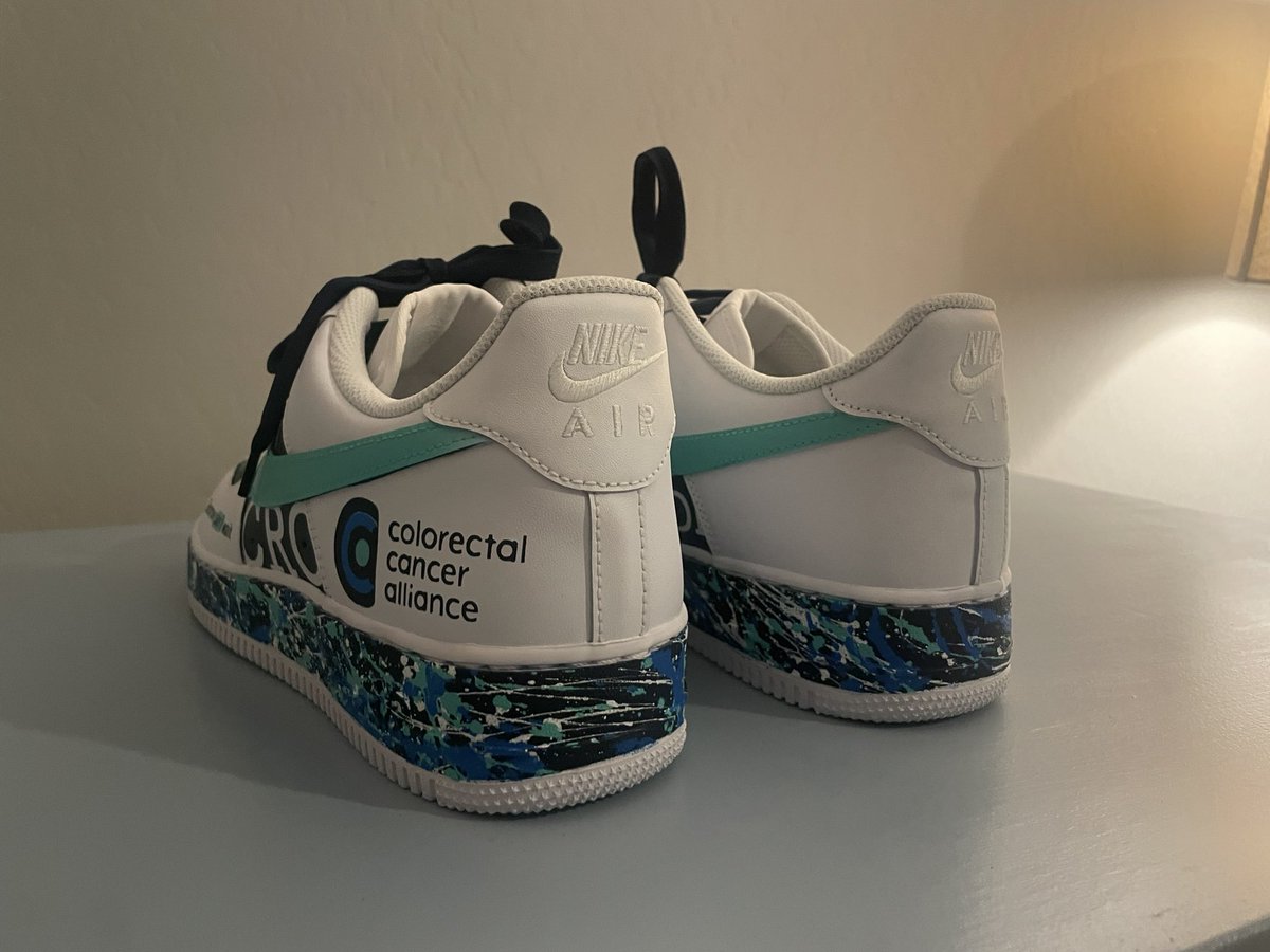 OmarDRuiz's tweet photo. Huge shoutout to @OmarMajzoub34 & the @HoustonTexans for including me in the #mycausemykicks campaign. Dedicated to my wife’s battle vs colorectal cancer last year & in support of @CCAlliance - these beauty’s made her cry😭❤️#Tomorrowcantwait & I can’t wait to wear these tomorrow https://t.co/c6o3qS3fgT