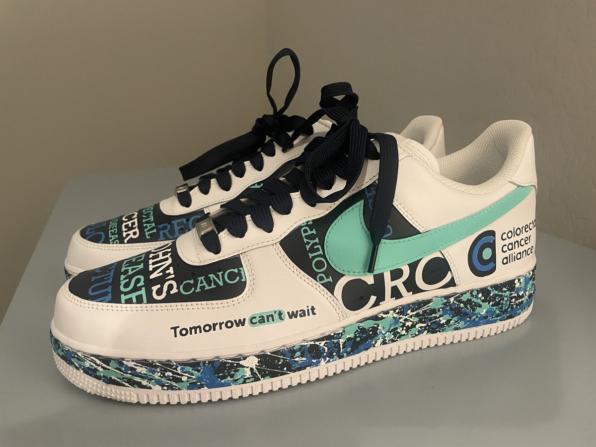 OmarDRuiz's tweet photo. Huge shoutout to @OmarMajzoub34 & the @HoustonTexans for including me in the #mycausemykicks campaign. Dedicated to my wife’s battle vs colorectal cancer last year & in support of @CCAlliance - these beauty’s made her cry😭❤️#Tomorrowcantwait & I can’t wait to wear these tomorrow https://t.co/c6o3qS3fgT
