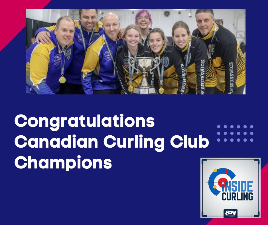 CurlingInside's tweet image. We  extend a hearty yahoo! to Team Abby Burgess of New Brunswick and Team Dan Sherrard of Alberta on winning the Everest Canadian Curling Club Championships last weekend at @curlAMCC in Winnipeg.    From all accounts, it was a tremendous event.