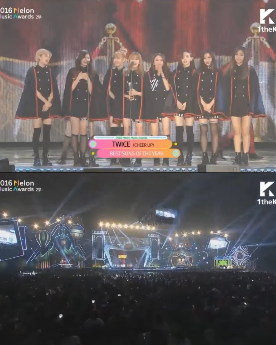 twice_mixx's tweet photo. The same happened to TWICE in 2016 and only Onces and Armys' lightsticks were on🤧

k-stans never change🙂 https://t.co/Rada1ggjUy
