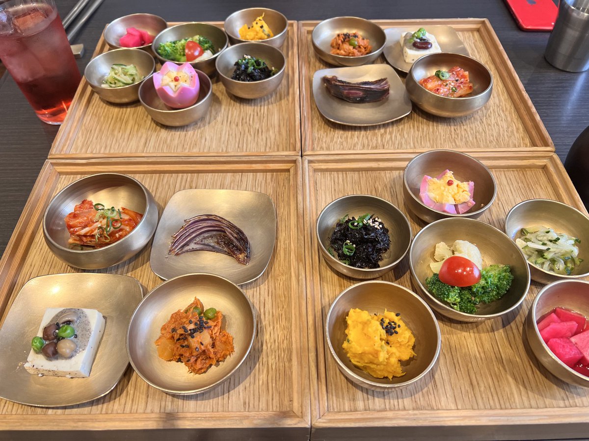 PbP2r's tweet image. 広尾の韓国料理屋さんHASUOでランチしてきました
上品なお料理を少しずつ🫶

#HASUO
#広尾