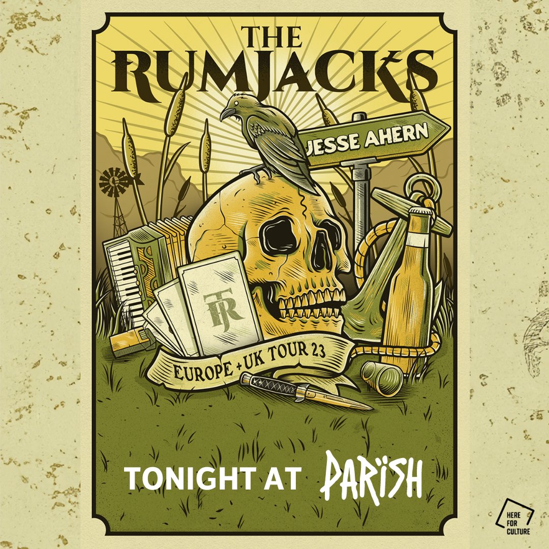 ParishHudd's tweet image. TONIGHT: Aussie Celtic punks, @Rumjacks are taking over Parish!

Support comes from Jesse Ahern!

Tickets: parishpub.co.uk/gigs/506

#huddersfield #whatsonhuddersfield #gigsatparish #celticpunk #therumjacks
