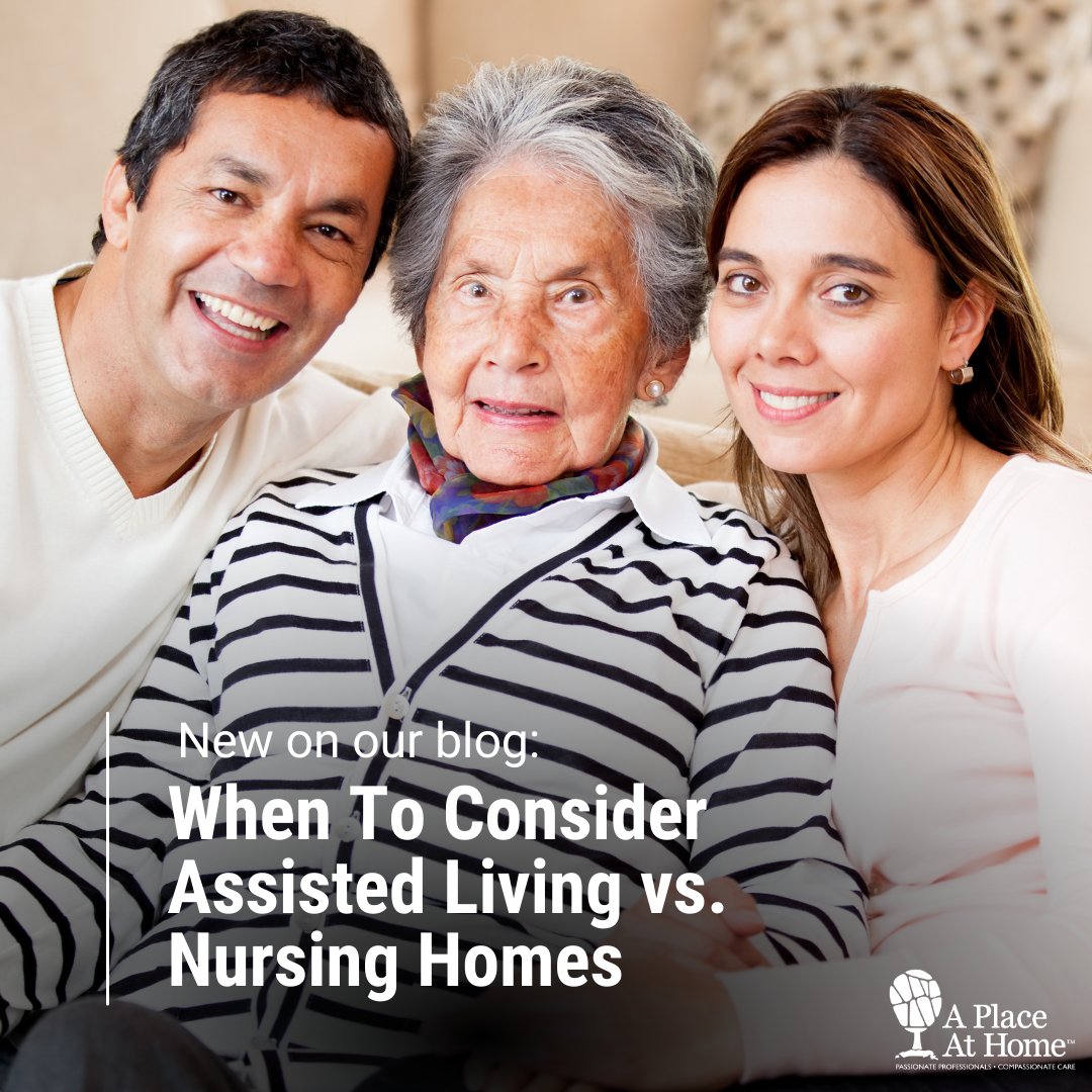 aplaceathome_tw's tweet photo. Explore the key differences between nursing homes and assisted living facilities on our new blog! Our guide helps families understand each option and ensures you choose the right care plan for your elderly loved one. https://t.co/NNpFp3pNPL