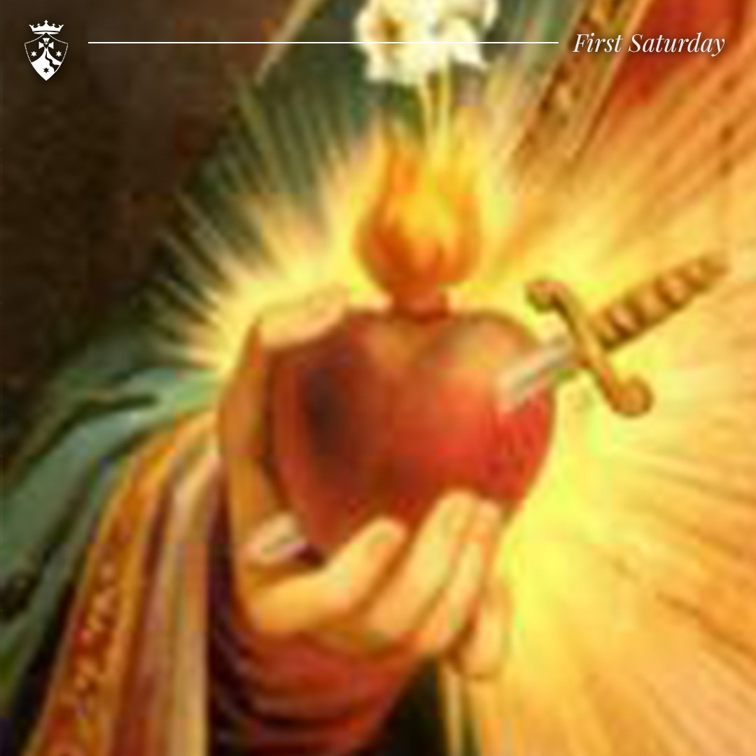 #ImmaculateHeart of Mary, pray for us! 
 
#FirstSaturdayDevotion