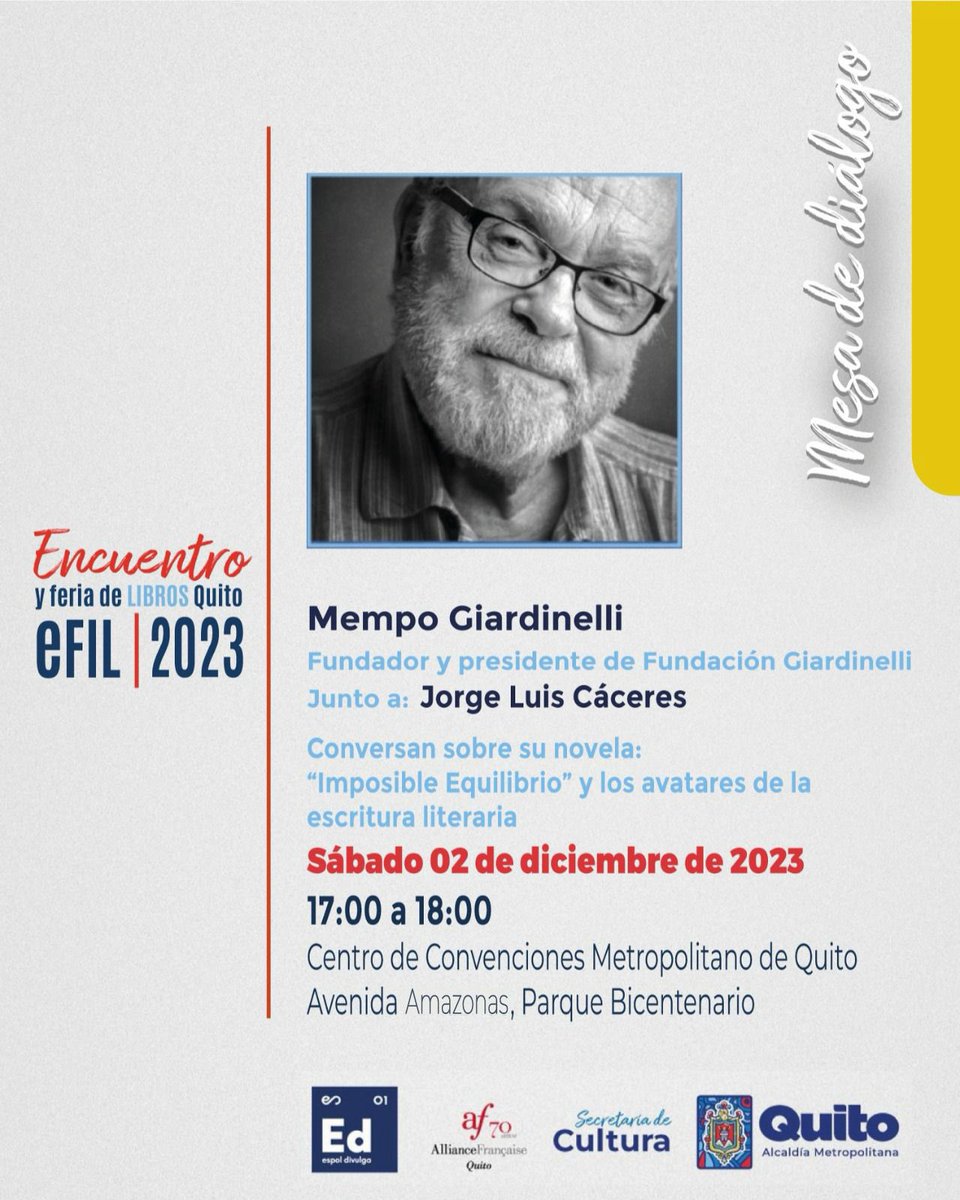 Feria Internacional del Libro de Quito tweet media