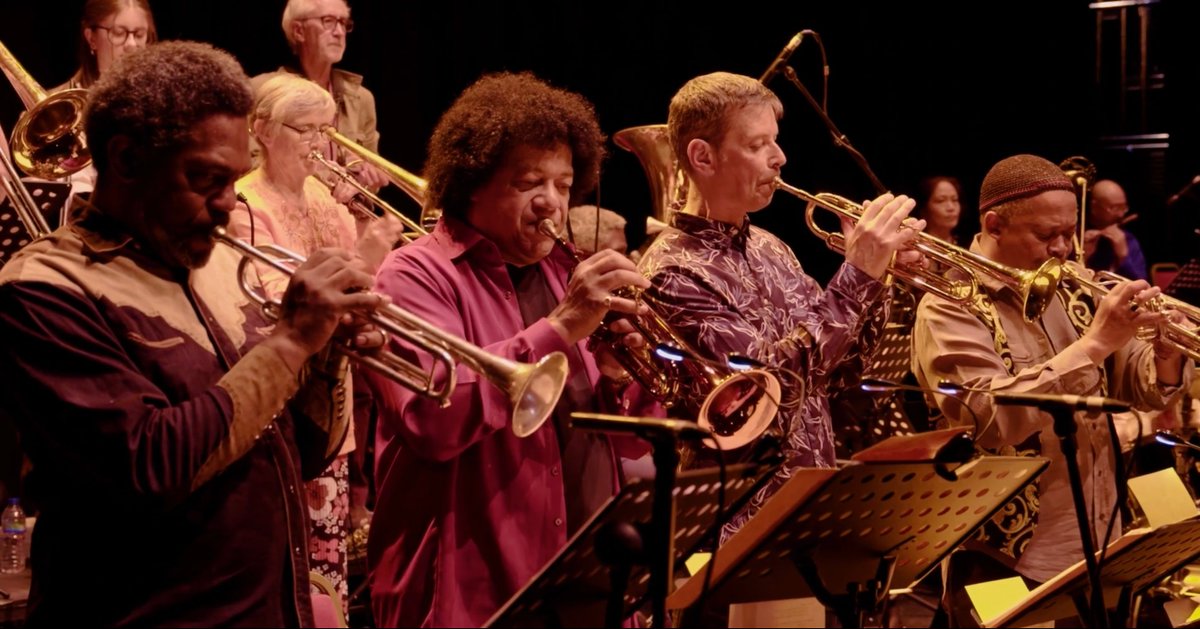Grand_union's tweet image. 40 years of pushing boundaries and uniting cultures through music!  

Watch the spirit of our anniversary show come alive in this beautiful film 🎥

Out this Monday 4th December
#GrandUnionOrchestra #MusicalUnity #GlobalHarmony #MusicCelebration #jazzfilm #musicfilm