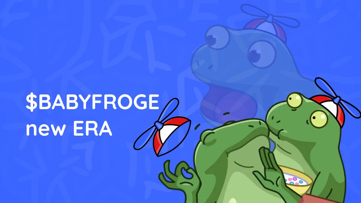 FROGEBABYETH's tweet photo. BABYFROGE: The tiniest trendsetter in the crypto jungle! 🚀👶 Don't miss out on the cuteness revolution – join the BABYFROGE party now!
👾 Uniswap: https://t.co/4KUAKO5aQS
🤖 Dextools: https://t.co/8bly9AXqZX
🌿 Dexview: https://t.co/96IUZNhB6V https://t.co/kExT8CZ9so