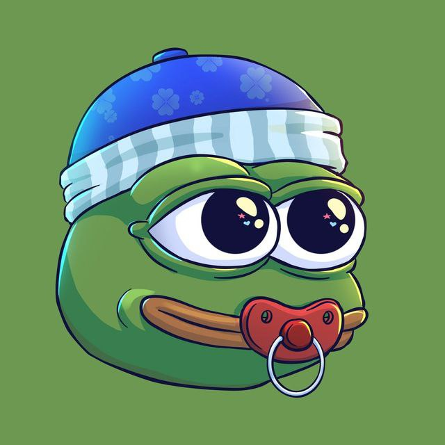 FROGEBABYETH's tweet photo. BABYFROGE: Where every hop is a step closer to the moon! 🚀👶 Join the cutest crypto journey and let's make waves together. https://t.co/g6oIm9yUoJ