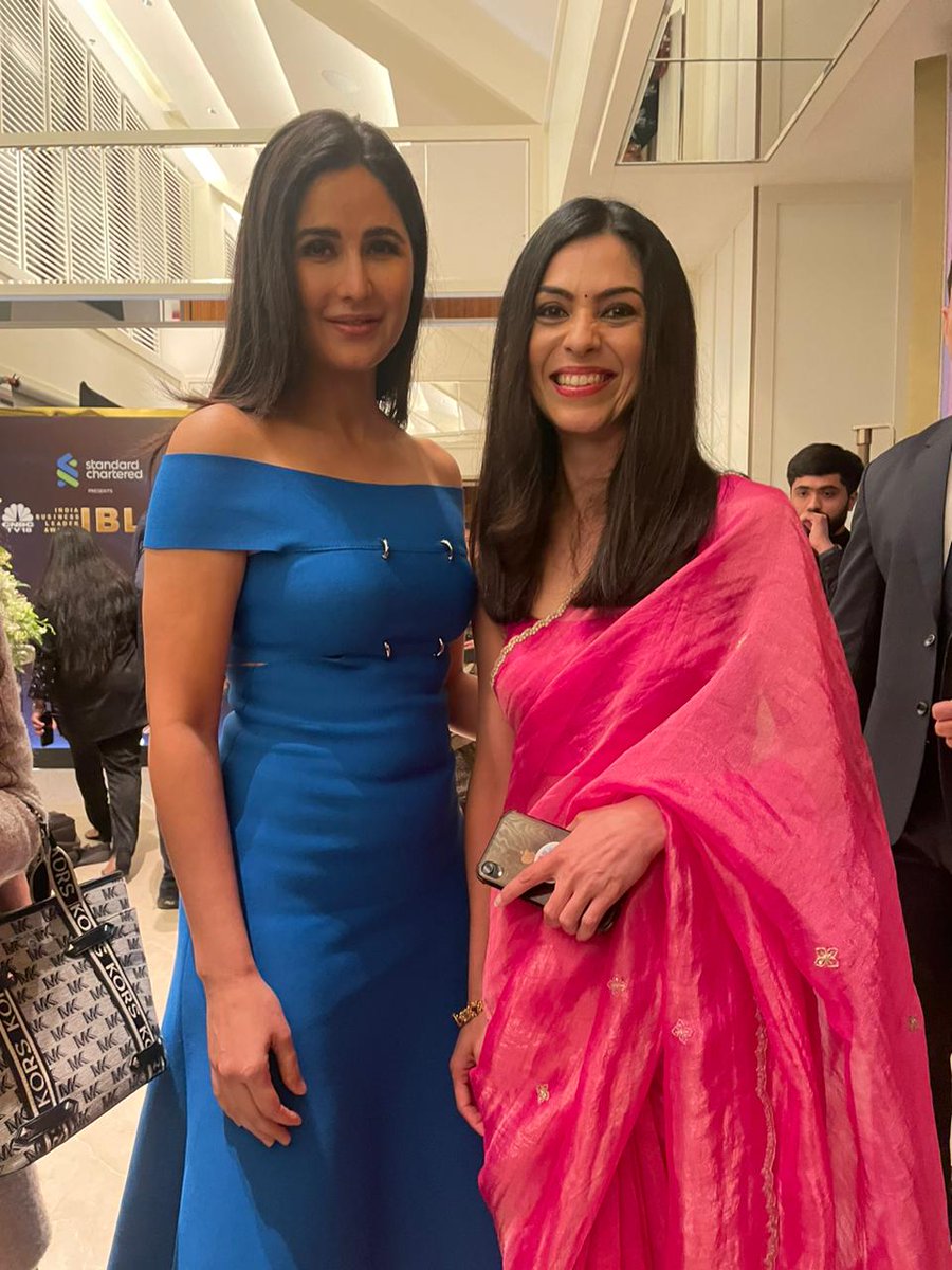 myqueenkay1's tweet image. Katrina with @ShereenBhan  #Katrinakaif #IBLA2023
@CNBCTV18News