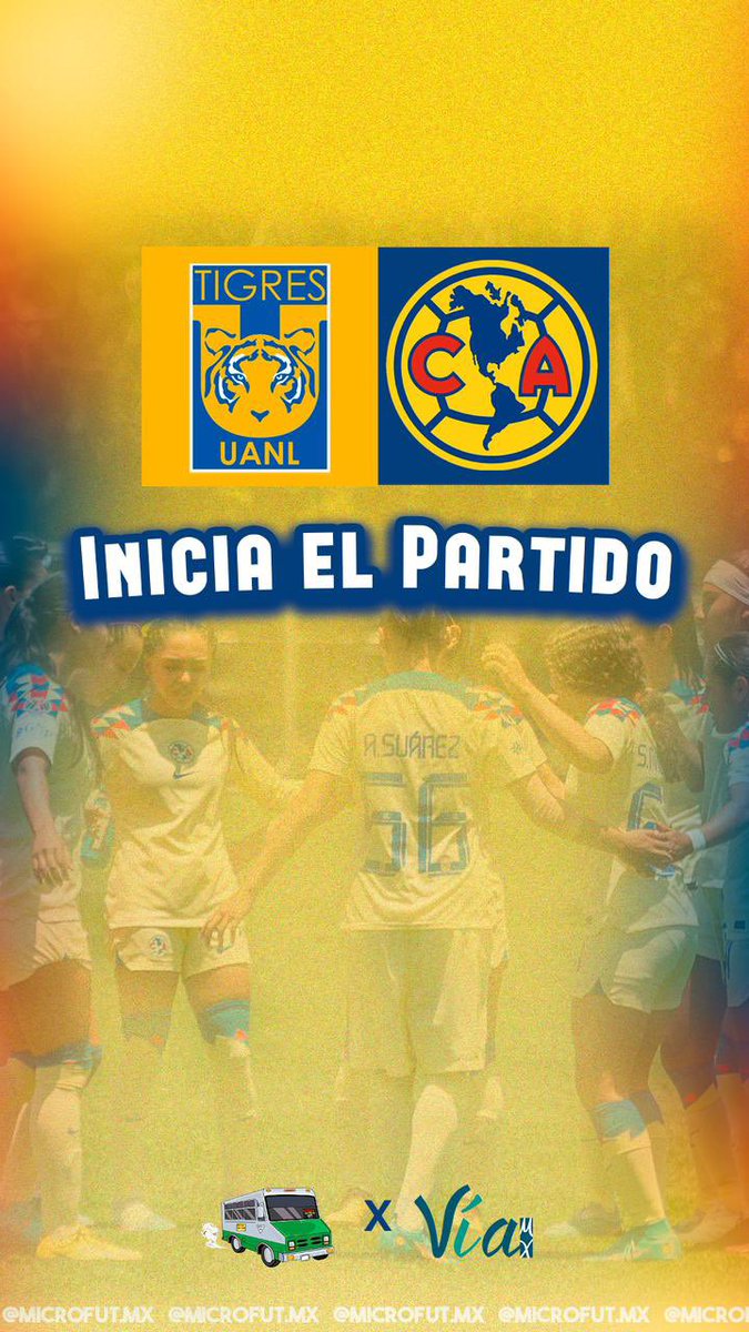 Arrancan los 90 minutos de nuestra semifinal contra @TigresFemenil. 🐯 

#VamosPorEllas #VolemosJuntos 

@_via_mx