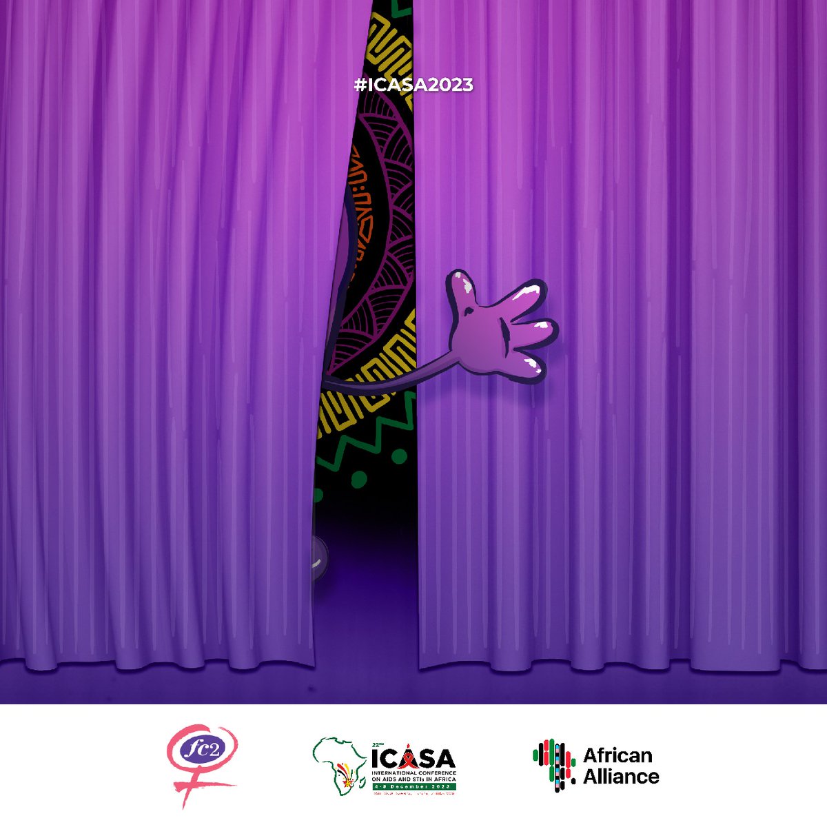 FC2FemaleCondom's tweet photo. You HAVE to come and meet the celebrity we’re bringing to @icasa2023. She can’t wait to meet you either. Stay tuned for more information about her. #AskRudo. https://t.co/U2AiwmMhPj