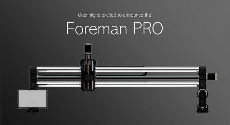 OnefinityCA's tweet photo. Announcing the Foreman PRO. A 4x4 cutting power house of a CNC!
#cnc #onefinitycnc #foremanpro
https://t.co/h2UWVgD3XS https://t.co/ma9ewh5Gv6