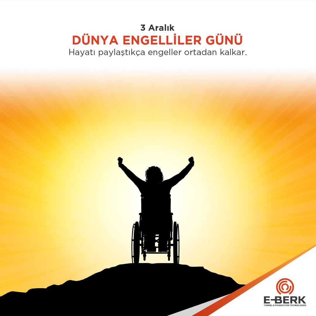 eberkmillimarka's tweet photo. Hayatı paylaştıkça engeller ortadan kalkar.
3 Aralık Dünya Engelliler Günü kutlu olsun.
#3Aralık #DünyaEngellilerGünü #EBERK #ozsozgrup #tunnel #tunnelling #TBM #MilliÜretim #MilliGüç #MilliMarka #MilliGurur #YerliÜretim #TürkiyeninGücü #İhracatınYıldızları #ÖzgünÜrün #ARGE https://t.co/weW5EmtF04