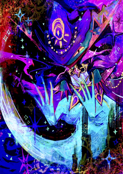 Sorcerer/ドラパルト#pokemonfanart 
