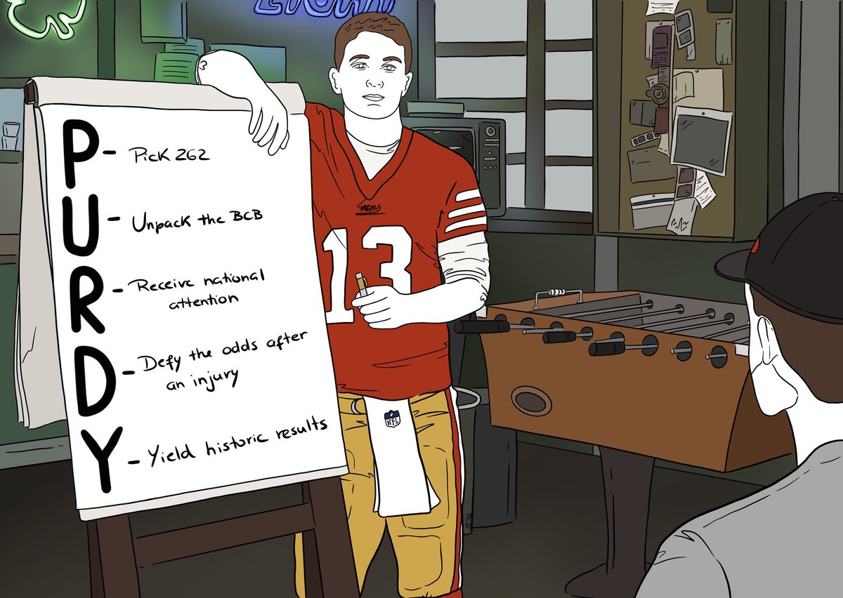 ritaoak_art's tweet photo. Drawing the Niners until we get to the SB: 
Day 84 https://t.co/1QK9foxWn5